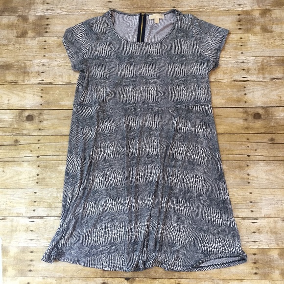 Michaels Kors Zephyr Print Fit & Flare Dress 2X - Picture 4 of 5